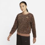 Nike Sportswear Leopard Graphic Fleece Crew