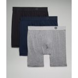 Lululemon Always In Motion Long Boxer with Fly 7 3 Pack