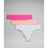 Lululemon UnderEase Mid-Rise Thong Underwear 3 Pack