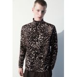THE FEATHER-JACQUARD SWEATER