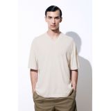 THE KNITTED SILK T-SHIRT