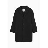 RELAXED-FIT DOUBLE-FACED WOOL COAT