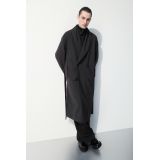 THE TECHNICAL WOOL-BLEND TRENCH COAT