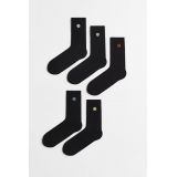H&M 5-pack Embroidery-detail Socks