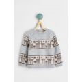 H&M Jacquard-knit Wool Sweater