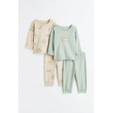 H&M 2-pack Printed Cotton Pajamas