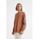 H&M Relaxed Fit Printed Jersey Shirt