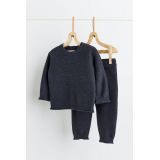 H&M 2-piece Fine-knit Cotton Set