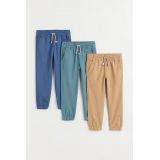 H&M 3-pack Twill Joggers