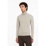 H&M Slim Fit Fine-knit Turtleneck Sweater