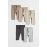 H&M 5-pack Cotton Jersey Joggers