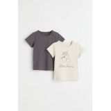 H&M 2-pack Cotton T-shirts