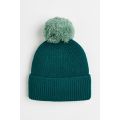 H&M Rib-knit Pompom Hat