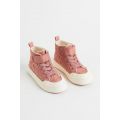 H&M Faux Shearling-lined High Tops
