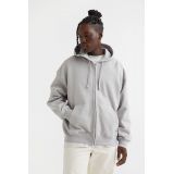 H&M Oversized Fit Hooded Cotton Jacket