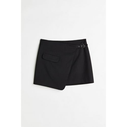 에이치앤엠 H&M Twill Wrapover Skirt