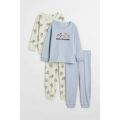 H&M 2-pack Printed Jersey Pajamas