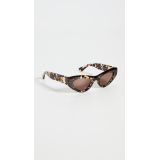 Bottega Veneta New Hinge Cat Eye Sunglasses