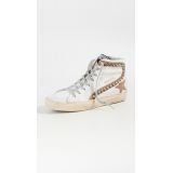 Golden Goose Slide Classic Leather Sneakers