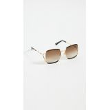Gucci Fork Square Sunglasses