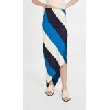 Marni Striped Bias Skirt