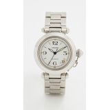 Pre-Owned Cartier 39mm Pasha Cartier Stainless Steel Watch