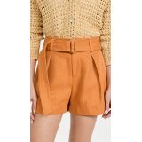 Vince Belted Twill Shorts