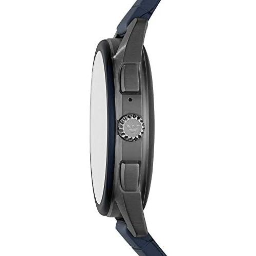 엠포리오아르마니 Emporio Armani Mens Smartwatch 2 Powered with Wear OS by Google with Heart Rate, GPS, NFC, and Smartphone Notifications