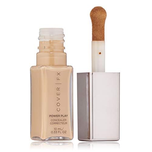  Cover FX Power Play Concealer: Crease-Proof, Transfer-Proof Concealer Provide 16-hour Full Coverage with Powerful Pollution Defense
