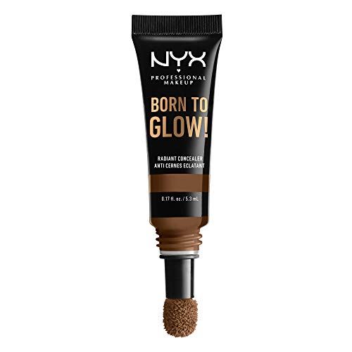  NYX PROFESSIONAL MAKEUP Born To Glow Radiant Concealer - Mocha, With Warm Undertone