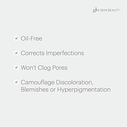  Glo Skin Beauty Oil Free Camouflage Concealer | Correct and Conceal Skin Imperfections, Blemishes, and Dark Spots | Recommended for All Skin Types