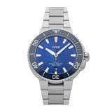 Oris Aquis Automatic Blue Dial Watch 01 733 7766 4185-SET (Pre-Owned)