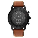 Fossil Mens Collider Hybrid Smartwatch HR with Always-On Readout Display, Heart Rate, Activity Tracking, Smartphone Notifications, Message Previews