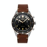 Oris Divers Mechanical(Automatic) Black Dial Watch 01 771 7744 4354-07 5 21 45 (Pre-Owned)