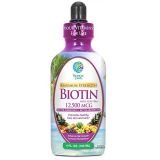 Tropical Oasis Maximum Strength Liquid Biotin Drops w/ 12,500 MCG  Best Vitamins for Fast Hair Growth, Reduced Hair Loss, Healthy Skin & Strong Nails -5X More Potent Than Pills Max Absorption,