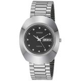 Rado DiaStar Original Quartz Watch with Stainless Steel Strap, Silver, 21 (Model: R12391153)