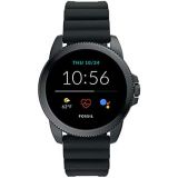 Fossil Mens Gen 5E 44mm Stainless Steel Touchscreen Smartwatch with Speaker, Heart Rate, Contactless Payments and Smartphone Notifications