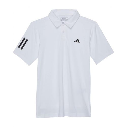 아디다스 adidas Kids Club Tennis 3-Stripes Polo Shirt (Little Kids/Big Kids)