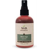 Sia Botanics White Sage Facial Toner for Women - Natural Vegan Anti Aging Formula for Acne prone and sensitive skin - 4 Ounces