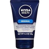 Nivea Men Nivea for Men Deep Cleaning Face Scrub, 4.4-Oz. Tubes (Pack of 4)