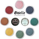 Giselle Cosmetics EyeShadow Palette - Mineral Makeup Eyeshadow Powder and Contouring Palette | Pure, Non-Diluted Shimmer Mineral Make Up in 8 Ice Cream Hues and Shades