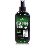 Oleavine Clarifying Toner with MSM, Tea Tree & Neem Hydrosol, Complexion Control for Face & Body  Helps Reduce Appearance of Pore Size, Controls Oil to Tone, Balance & Hydrate Skin - 8 oz