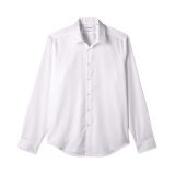 Calvin Klein Mens Dress Shirt Slim Fit Non Iron Herringbone Spread Collar