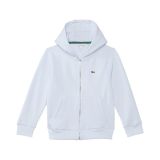 Lacoste Kids Classic Full Zip Fleece Sweatshirt MM (Little Kid/Toddler/Big Kid)