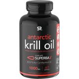 Sports Research Krill Oil Supplement with EPA & DHA Omega 3, Phospholipids & Astaxanthin from Antarctic Krill - Highest Concentration of Krill Oil for Men & Women - 1000mg, 60 Soft