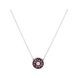 Marc Jacobs The Marbled Medallion Pendant Necklace