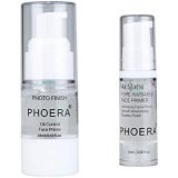Yocisku PHOERA Primer Face Makeup 2PCS (0.6 and 0.2 FL.OZ), Natural Matte Makeup Foundation Primer Pore Invisible Oil-control Long Lasting Isolated Hydrating Cosmetic Beauty Foundation Pri