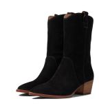 Madewell The Cassity Tall Western Boot in Suede