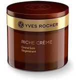 YR YVES ROCHER Yves Rocher Face Moisturizer Riche Creme Anti-aging Intense Regenerating Day & Night Cream with precious oils, for Mature Skin + Dry skin, 75 ml jar