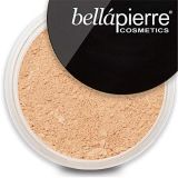 bellapierre Mineral Foundation SPF 15 Loose Finishing Powder | All-Natural Vegan & Cruelty Free Full Coverage Concealer | Hypoallergenic & Safe for All Skin Types | Oil & Talc Free